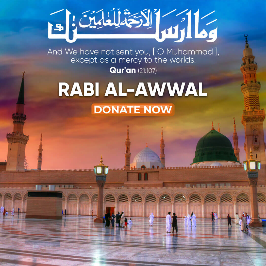 Take care of the Poor this Rabi al-Awwal